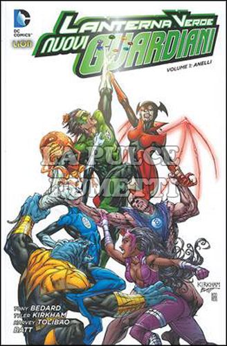 NEW 52 LIBRARY - LANTERNA VERDE - NUOVI GUARDIANI # 1: ANELLI